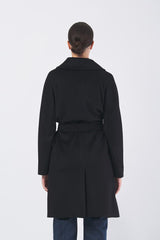 Cappotto CORTE 25250160626 drap di pura lana CORTE 25250160626 013 NERO WEEKEND 