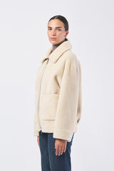 Capospalla FRESA 252345603 montone FRESA 252345603 001 PANNA MARELLA 