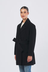 Cappotto ERSILIA 252301608 drap lana cachemire ERSILIA 252301608 003 NERO MARELLA 