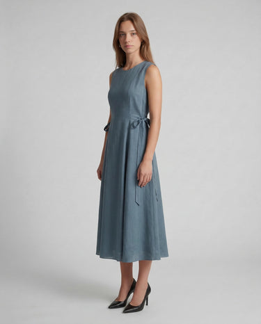 tela ramie fin. lavato SMMAQUILE 26192211136 016 CIELO MAX MARA 