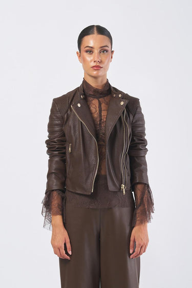 Giacca jeannine W5YL19 WHDS0 FN09 REGAL BROWN MULTI GUESS