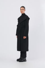Cappotto ella 5BGL00 7125A A996 JET BLACK GUESS BY MARCIANO