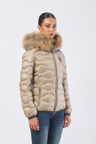 Giubbotto aldie 25WBLDC03096-006047 301LT BEIGE INT. LONTRA BLAUER 