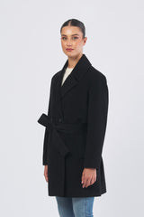 Cappotto ERSILIA 252301608 drap lana cachemire ERSILIA 252301608 003 NERO MARELLA