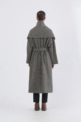 Cappotto ZENICA 25250160426  tweed lana/nylon ZENICA 25250160426 002 CHEVRON WEEKEND