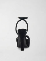 Sandali in suede Hitten FLPHIT SUE03 BLACK GUESS 