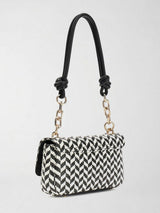 Borsa a Tracolla Tessi HWWG76 91190 BLACK MULTI GUESS 