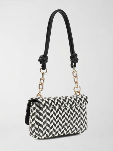Borsa a Tracolla Tessi HWWG76 91190 BLACK MULTI GUESS 