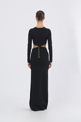 Abito AM24S56E2 di maglia AM24S56E2 110 NERO ELISABETTA FRANCHI 