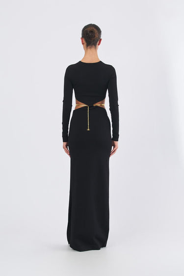 Abito AM24S56E2 di maglia AM24S56E2 110 NERO ELISABETTA FRANCHI 