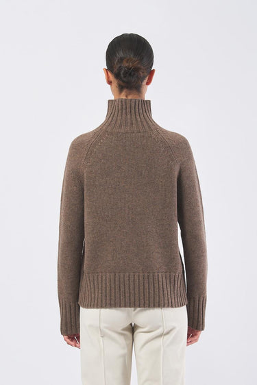 Maglia MANTOVA 25293660536 filato fana e cashmere MANTOVA 25293660536 007 VISONE MEL MAX MARA 