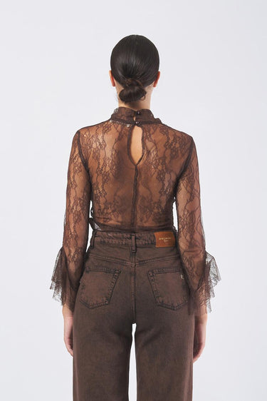 Maglia lupetto CFC0125259003 CFC0125259003 B401 CIOCCOLATO RINASCIMENTO