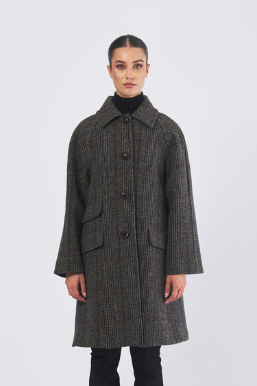 Cappotto PITONE 25250161126  tweed lana/nylon PITONE 25250161126 001 GALLES WEEKEND 