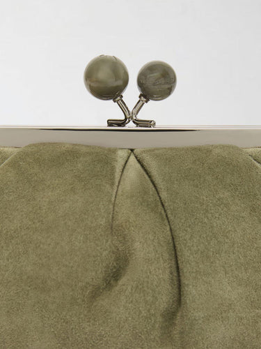 Borsa Pasticcino Bag Small in Suede WKAVALOIS 26155110146 015 FANGO WEEKEND 