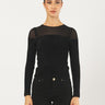 Maglia rowena W5BR62 Z0890 A996 JET BLACK GUESS 