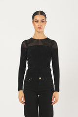Maglia rowena W5BR62 Z0890 A996 JET BLACK GUESS 
