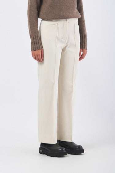 Pantalone ZAFFIRO 25291360716  cover co/pa bielastico ZAFFIRO 25291360716 052 IVORY MAX MARA