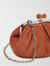 Borsa Pasticcino Bag Small in camoscio WKAVALOIS 26155110146 012 COCCIO WEEKEND 