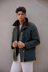 Caban 7071 7071 DARK GREEN MANIFATTURA CECCARELLI