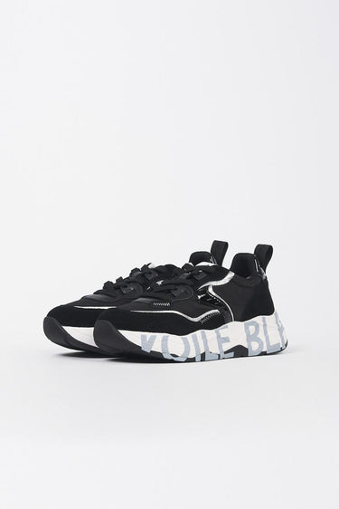 club105 2017475-06 1A02 BLACK-SILVER VOILE BLANCHE