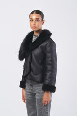 Giubbotto CFC0125123003 medio sfiancato CFC0125123003 B001 NERO RINASCIMENTO 