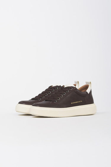 Sneaker ASBCBDM 3298 bond ASBCBDM 3298 DARK BROWN/WHITE ALEXANDER SMITH 