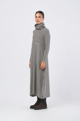 Abito lungo collo alto D008MS D008MS CIOTTOLO NEIRAMI