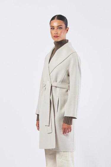 Cappotto MESSI 25290160616 doppio drap pura lana MESSI 25290160616 016 WINTER WHITE MAX MARA 