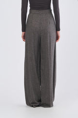 Pantalone ODILIA 252513610 flanella leggera misto lana ODILIA 252513610 007 NOCCIOLA EMME MARELLA 