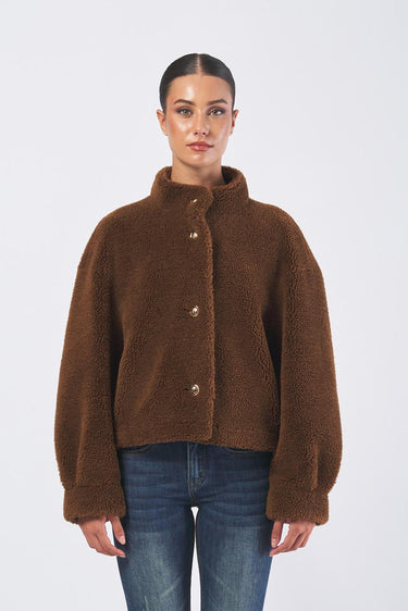 Capospalla reversibile ecocamoscio VICENZA 252545603 VICENZA 252545603 002 COGNAC EMME MARELLA 