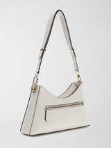 Borsa a tracolla Patsie con borchie HWZE99 19180 OFF WHITE GUESS 