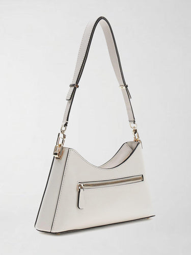 Borsa a tracolla Patsie con borchie HWZE99 19180 OFF WHITE GUESS 