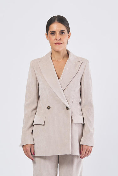 Blazer TOPAZIO 2525046102 velluto a coste stretch TOPAZIO 2525046102 002 CACHA EMME MARELLA 