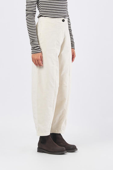 Pantalone P003VI carrot P003VI AVORIO NEIRAMI