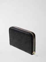 Portafoglio con Zip Donna Anise SWPD99 16140 BLACK LOGO GUESS 