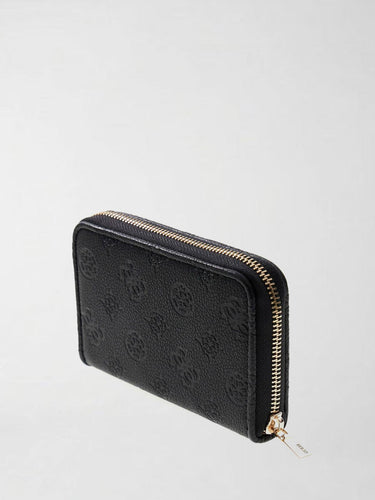 Portafoglio con Zip Donna Anise SWPD99 16140 BLACK LOGO GUESS 
