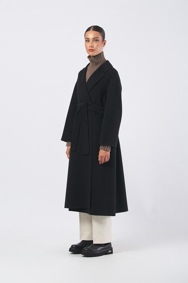Cappotto ESTURIA 25290160816 doppio drap pura lana ESTURIA 25290160816 013 BLACK MAX MARA 