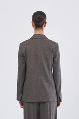 Blazer CALATE 252504607 flanella leggera misto lana CALATE 252504607 007 NOCCIOLA EMME MARELLA 