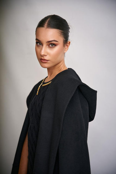 Cappotto ella 5BGL00 7125A A996 JET BLACK GUESS BY MARCIANO