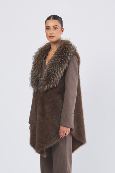Gilet PIUMA lungo PIUMA 0605 T. MORO NENETTE 
