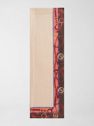Foulard Donna in Poliestere dalla Mano Morbida AW5445 POL01 BROWN GUESS 
