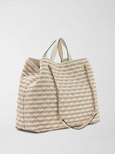 Borsa Shopper Guess da Donna Taupe HWAG96 73290 TAUPE MULTI GUESS 