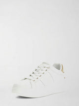 Sneaker Basse Donna Wesli Bianche FLPWES ELE12 WHITE GOLD GUESS 
