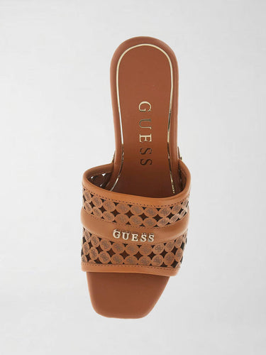 Sandalo da Donna Marrone FLJ2LL LEA04 BROWN GUESS 