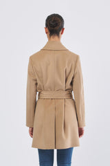 Cappotto ERSILIA 252301608 drap lana cachemire ERSILIA 252301608 004 CAMMELLO MARELLA 