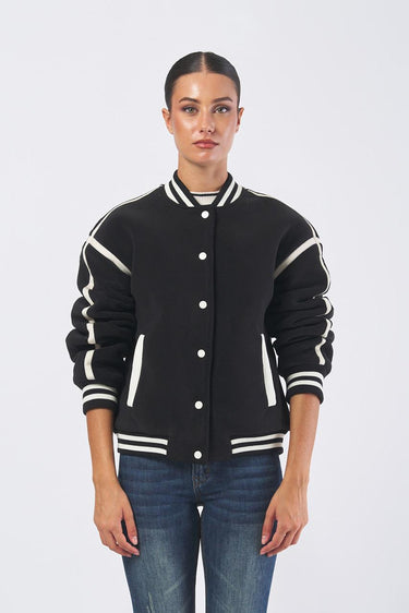 Bomber V5BL05 W0460 V5BL05 W0460 A996 JET BLACK GUESS ATHLEISURE DONNA