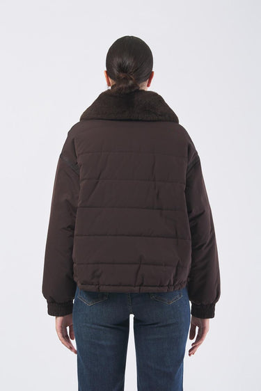 Imbottito SENIOR 252348602 tela tecnica antigoccia SENIOR 252348602 002 MARRONE MARELLA