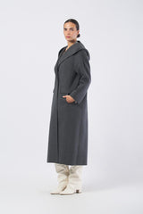 Cappotto CASSIA 25290160336 drap pura lana CASSIA 25290160336 080 URBAN GREY MAX MARA 