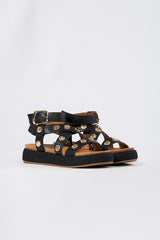 Sandalo A96040 A96040 BLACK INUOVO 