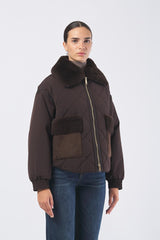 Imbottito SENIOR 252348602 tela tecnica antigoccia SENIOR 252348602 002 MARRONE MARELLA 